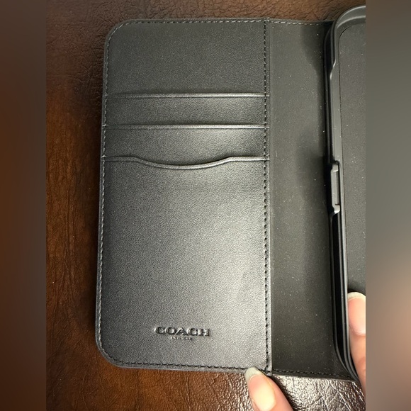 Coach Black and Gray Phone Case - Picture 4 of 9